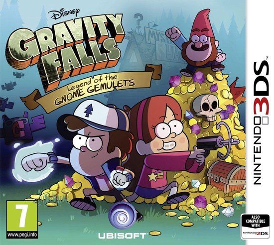 Ubisoft Gravity Falls: Legend of the Gnome Gemulets, Nintendo 3DS