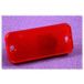 Hammond Electronics 1455KPLTRD-10 Plaque d'extrémité (l x b x h) 8 x 78 x 27 mm ABS Rouge (transparent) 10 pièce(s)
