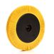 Scotch-Brite(TM) Scotch-Brite Radiale borstelborstel, aluminiumoxide, 6000 tpm, 8 Diameter x 1 Breedte, 80 Grit, Geel (Pak van 1)