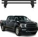 Menabo porte-bagages pour Ford F-150 Lightning Crew Cab pick-up, années modèles 2022-25, aluminium, noir