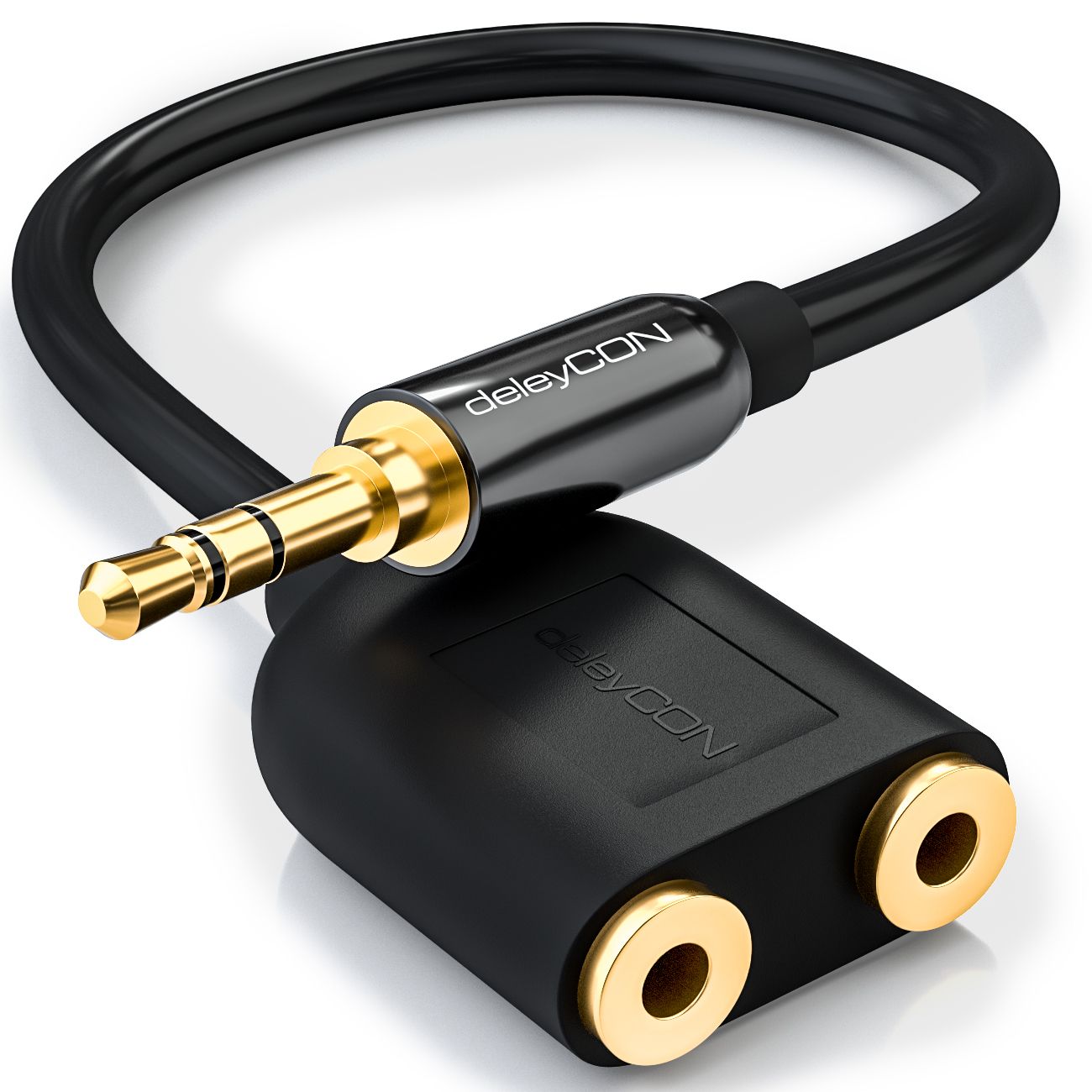 deleyCON MK151 - Audio kabel - Zwart