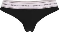GUESS Carrie Thong Dames Zwart Katoen