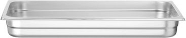 Hendi Gastronormbak – roestvast staal – 9L – 65mm hoog – stapelbaar