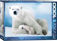 Eurographics Polar Bear & Baby - 1000 stukjes Puzzel