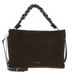 COCCINELLE Leren schoudertas Boheme Handbag Suede Fango / Fango donkergroen