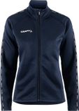 Craft Squad 2.0 Top Full Zip Dames - Marine | Maat: XL