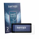 Savvies 2 Stuks Screenprotector - Fiat Grande Panda Hybrid 2025 Uconnect 5 Infotainment 10.25" - Beschermfolie Glas Transparant