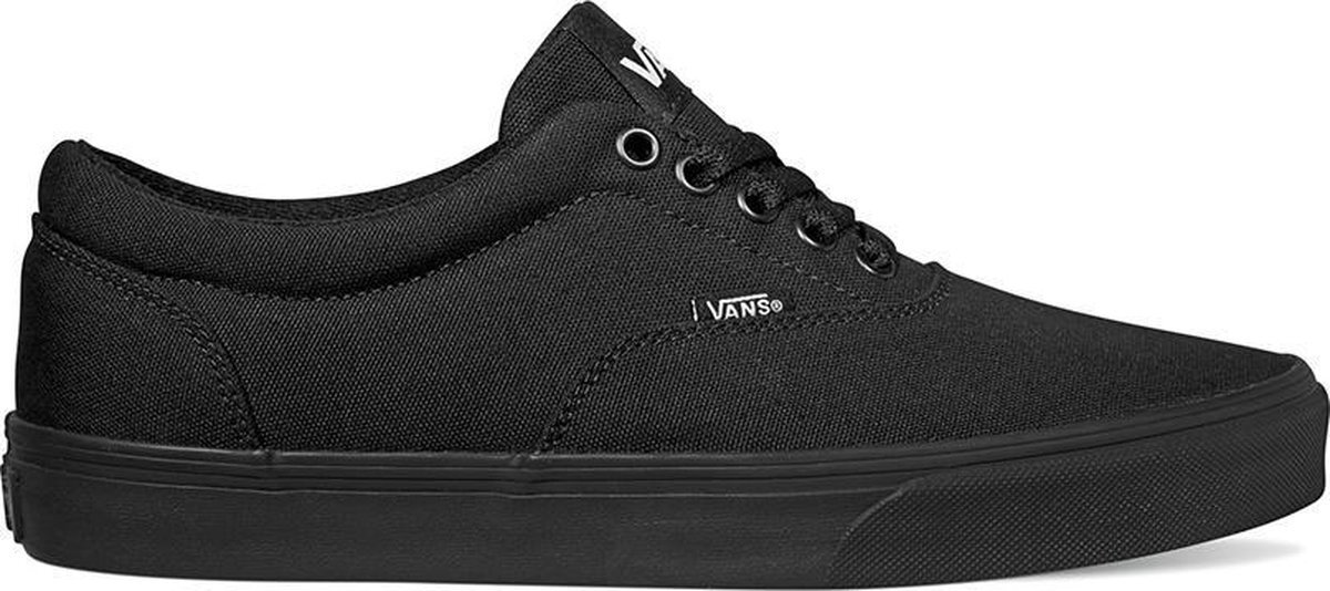 Vans Doheny Canvas Heren Sneakers - Black/Black - Maat 42.5