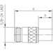 Telegärtner J01021A0063 100023999 Connecteur N femelle, droit 50 Ω 1 pc(s)