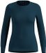 Odlo Active Warm Eco Base Layer Longsleeve Dames - Maat L - Donkerblauw