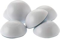 SECOTEC Deurbuffer rond | zelfklevend | 32 mm | beige | 6 stuks