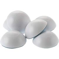 SECOTEC Deurbuffer rond | zelfklevend | 32 mm | beige | 6 stuks