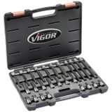 Vigor V6018 Schroevendraaierbitset Metrisch