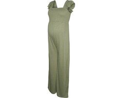 MAMALICIOUS MLNELLI CAP JRS JUMPSUIT Dames Pakken S Sea Spray Polyester/Linnen