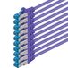 1aTTack.de 2m - CAT6a - Netwerkkabel paars - 10 stuks CAT 6 A patchkabel 10000 Mbit/s SFTP PIMF 500 MHz compatibel met CAT5 CAT6 CAT7 DSL Internet Switch Router