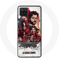 Maniacase Hoesje voor Samsung Galaxy A12 La Casa De Papel poster kunst