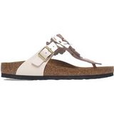 Birkenstock Gizeh Flower Sandale Femme 40 ROSE
