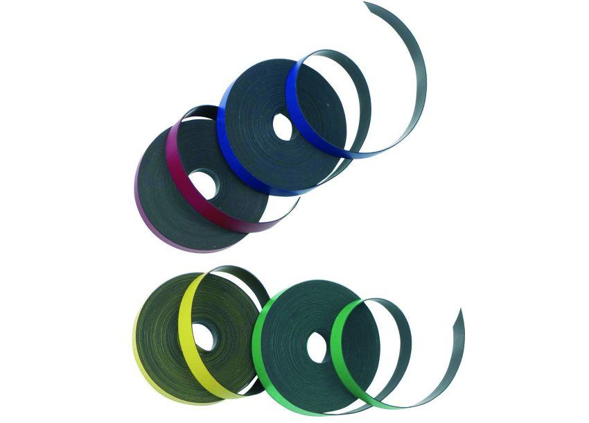 Nobo Magnetisch Band 5mmx2m Rood
