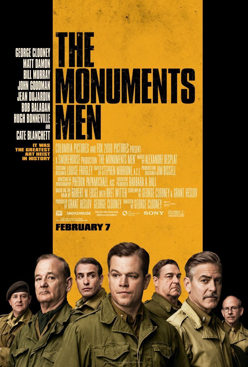 TWENTIETH CENTURY FOX Monuments Men dvd