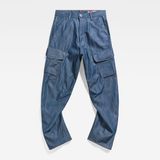 G-Star Cargo 3D Boyfriend Wmn Pantalon de jogging Femme Coton Bleu Denim 27/28
