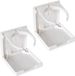 Azomor® Porte-gobelet pliable et réglable pour voiture, ensemble universel - Blanc