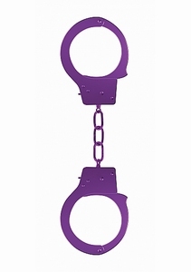 Ouch! Beginner's Handcuffs Purple (56gram