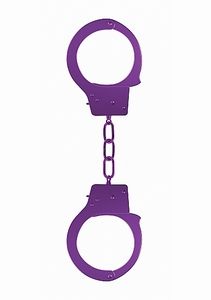Ouch! Beginner's Handcuffs Purple (56gram) - 8714273074027