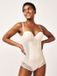 Next Dames Nude Kanten Body met Cups en Sterke Buikcorrectie Huidkleur 75A