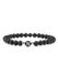 good.designs Parelarmband van agaatstenen met de letter N
