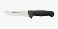 Arcos Slagermes, nitrum roestvrij staal, lemmet 160 mm, professioneel keukenmes, snijden van vlees, vis en groenten, ergonomische handgreep van polyoxymethyleen, serie 2900, kleur: zwart.
