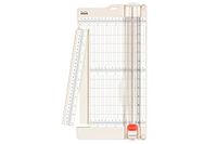 Bira Craft Papiertrimmer en scorer met uitklapbare arm, 30,5 cm x 15,2 cm basis, knutseltrimmer, trim en scorebord, voor coupons, knutselpapier en foto