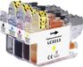 Renkforce Inktcartridge vervangt Brother LC-3213BK, LC-3213C, LC-3213M, LC-3213Y Compatibel Combipack Zwart, Cyaan, Magenta, Geel RF-5679866