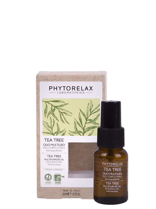 Phytorelax Laboratories Multipurpose Oil Face-body-hair Dermopurifying – Tea Tree