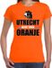 Bellatio Decorations Shoppartners Bv Oranje supporter t-shirt voor dames - Utrecht brult voor oranje - Nederland supporter - EK/ WK shirt / outfit L