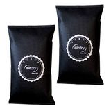 Thomar Airdry Silica Gel | Auto-ontvochtiger | 1,5 kg (2 x 750 g) ontvochtiger kussen met silicagel | luchtontvochtiger | zwart