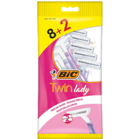 BIC Twin Lady Wegwerpscheermesjes - 10 stuks