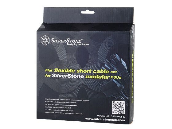 Silverstone PP05-E - Zwart