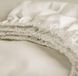 Cinderella Sundays Drap-housse - Topper - 100% Coton-Satin - Extra Long - 180x220 cm - jusqu'à 15 cm - Ivoire