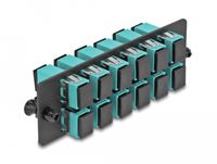 DeLOCK 66928 Glasvezeladapter SC/SC Multimode Aqua-kleur, Zwart