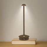 BEPER P207ILI155 Draadloze oplaadbare tafellamp, 3 kleurtinten, dimbaar, USB Type-C meegeleverd, draagbaar voor bureau, nachtkastje of tafel