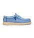 HeyDude Herren HD40700 Wally Stretch Canvas Sneaker Blau