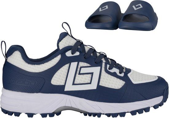 Brabo Tribute Junior Turf Hockeyschoenen Navy/White