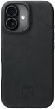 Rosso Elite Hoesje Geschikt voor Apple iPhone 17 | Compatibel met MagSafe / Qi2 | Echt Leer Back Cover | Beschermhoes | Zwart
