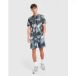 NIKE Sportbroek 'Miler' lichtgrijs / donkergrijs / zwart