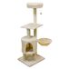 Krabpaal Ice Krabpaal voor katten met uitneembaar bed - 45 x 40 x 117 cm