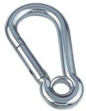 Euromarine A4 Brandweer Oogkarabijnhaak Zilver 12 mm
