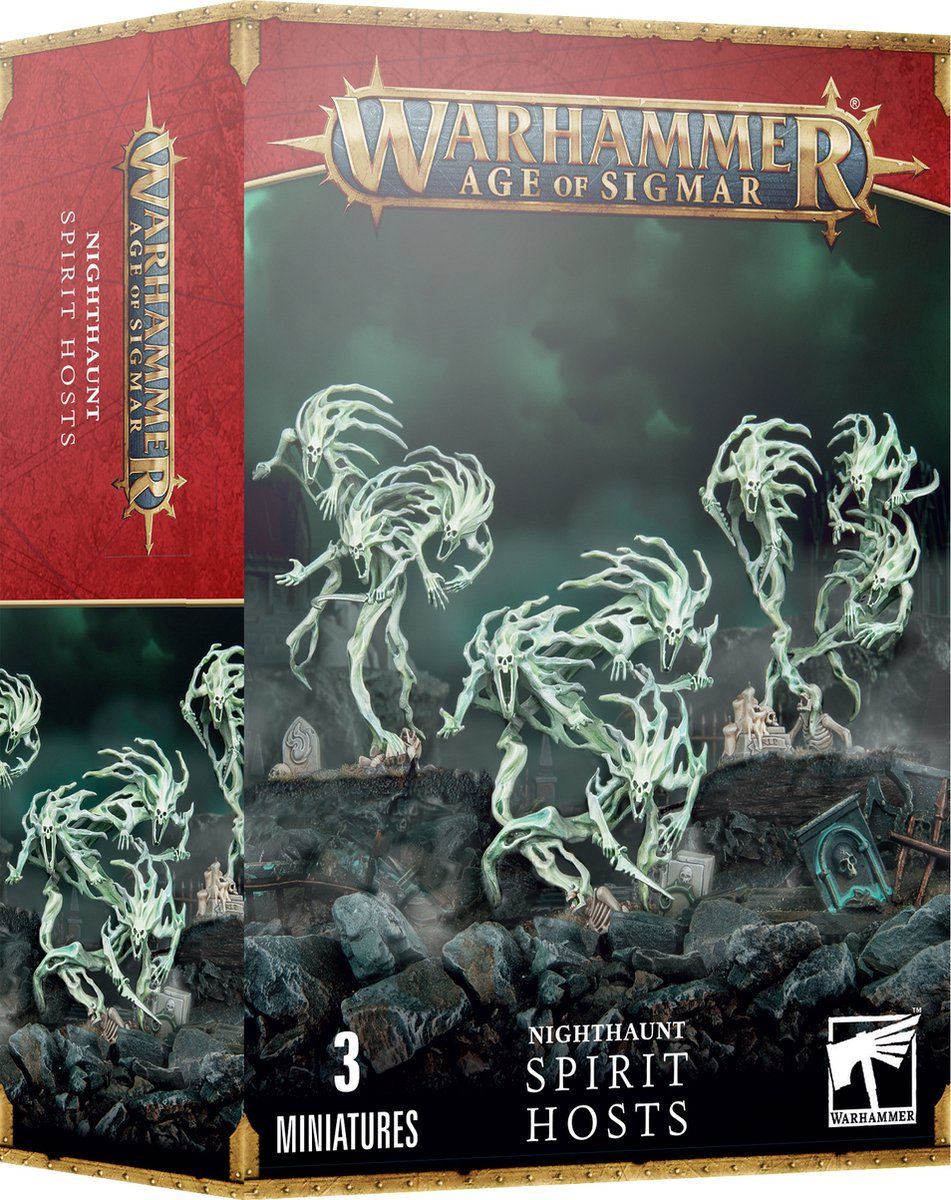 Games Workshop Warhammer: Age of Sigmar - Nighthaunt Spirit Hosts - 5011921177370
