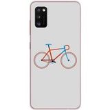 Samsung Galaxy A41 Bike color hipster bedrukt siliconen hoesje
