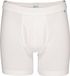 SCHIESSER Long Life Cotton shorts (1-pack) - lang met gulp - wit
