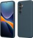 kwmobile hoesje geschikt voor Samsung Galaxy S25 FE - Hoesje met siliconen coating - Smartphone case in leisteen